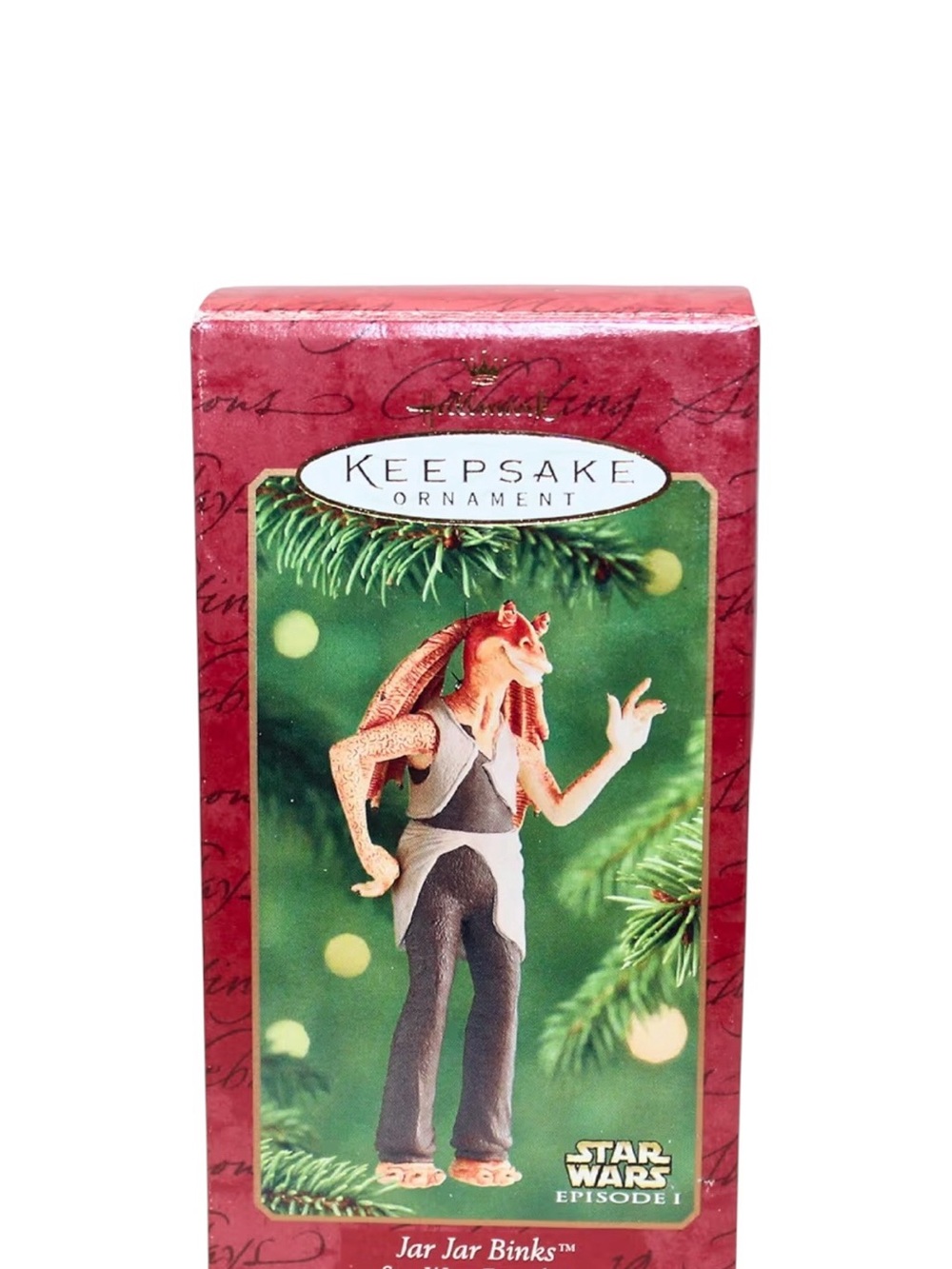 Hallmark Keepsake Ornament Jar Jar Binks by Star Wars- NEW
